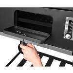 Royal Gourmet 24" Barrel Charcoal Grill with Shelves