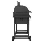 Royal Gourmet 24" Barrel Charcoal Grill with Shelves