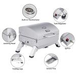 Royal Gourmet GT1001 Portable Gas Grill with Locking Lid