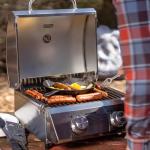 Portable Propane Grill for Outdoor Cooking and Camping