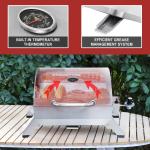 Royal Gourmet GT1001 Portable Gas Grill with Locking Lid