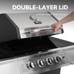 Royal Gourmet 4-Burner Propane Gas Grill