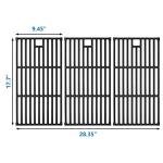 Uniflasy Cast Iron Grates for 4-Burner Grills