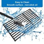 Uniflasy Cast Iron Grates for 4-Burner Grills