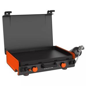 20”x14” 2-Burner Camping Propane Griddle