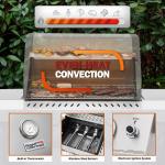 Royal Gourmet 3-Burner Propane Grill with Side Tables