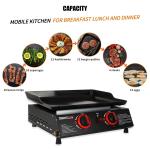 Royal Gourmet 18-Inch Portable Propane Griddle