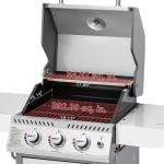 Royal Gourmet 3-Burner Propane Grill with Side Tables