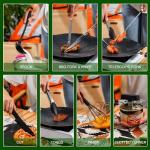 Portable Camping Cookware and Utensils Set