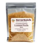 Lemon Peel Granules - 16oz Resealable Pouch