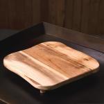 Koa Wood Grill Board with Legs for Easy Chopping