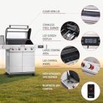 Monument Grills 4-Burner Propane Grill Cart
