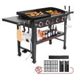 Royal Gourmet 4-Burner Propane Grill and Griddle Combo