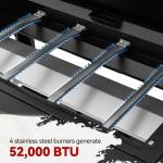 Royal Gourmet 34-Inch 4-Burner Gas Griddle