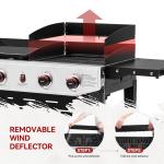 Royal Gourmet Propane Grill and Griddle Combo Set