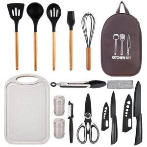 Silicone Camping Cookware Set for Outdoor Cooking