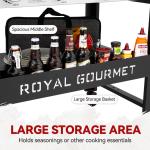 Royal Gourmet 34-Inch 4-Burner Gas Griddle