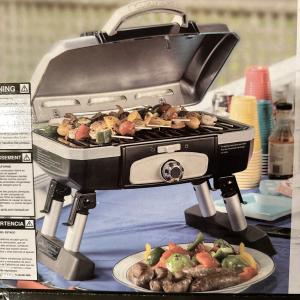 Cuisinart Portable Tabletop Stainless Steel Gas Grill