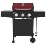 Expert Grill 3-Burner Red Propane Gas Grill