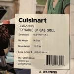 Cuisinart Compact Portable Tabletop Gas Grill