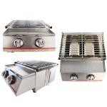 Stainless Steel 2-Burner Tabletop Gas Grill
