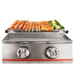 Stainless Steel 2-Burner Tabletop Gas Grill