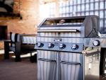 Monument Grills 4-Burner Natural Gas Grill Combo