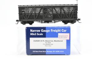 Blackstone 30' Stock Car D&RGW Model 5804