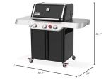 Weber 3-Burner Liquid Propane Grill in Black