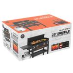 28" 2-Burner Propane Griddle with Hard Cover