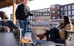 Monument Grills 4-Burner Natural Gas Grill Combo