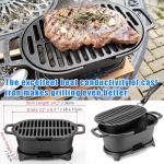 IRONMAX Mini Hibachi Grill for Outdoor BBQ Fun