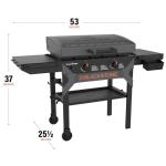 Blackstone 28" Omnivore Griddle with X-Braced Hood