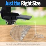 EasySpin Charcoal Grill Cooking Grate for Weber