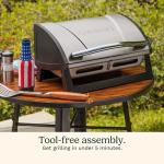 Cuisinart Grillster Portable Stainless Steel Gas Grill