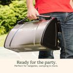 Cuisinart Grillster Portable Stainless Steel Gas Grill