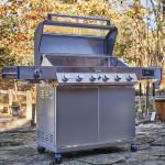 Monument Grills 6-Burner Natural Gas BBQ Grill
