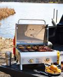 Pit Boss Stainless Steel Two-Burner Portable Grill