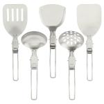 Kakalote Portable Stainless Steel Camping Utensil Set