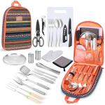 Essential Camping Cooking Utensils Set for Grilling