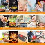 28-Piece Stainless Steel Camping Grill Tool Set