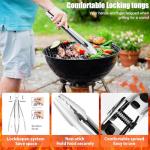 31-Piece Stainless Steel BBQ Grill Tool Set