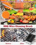 28-Piece Stainless Steel BBQ Grill Tool Set