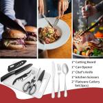 Essential Camping Cooking Utensils Set for Grilling