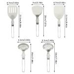 Kakalote Portable Stainless Steel Camping Utensil Set