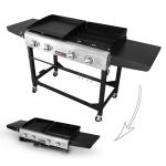 Royal Gourmet Portable Propane Grill and Griddle Combo