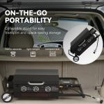 Royal Gourmet 3-Burner Gas Griddle with Stand