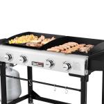 Royal Gourmet Portable Propane Grill and Griddle Combo