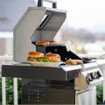 Monument 2-Burner Stainless Steel Gas Grill with LED