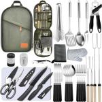 31-Piece Camping Cooking Utensils Set